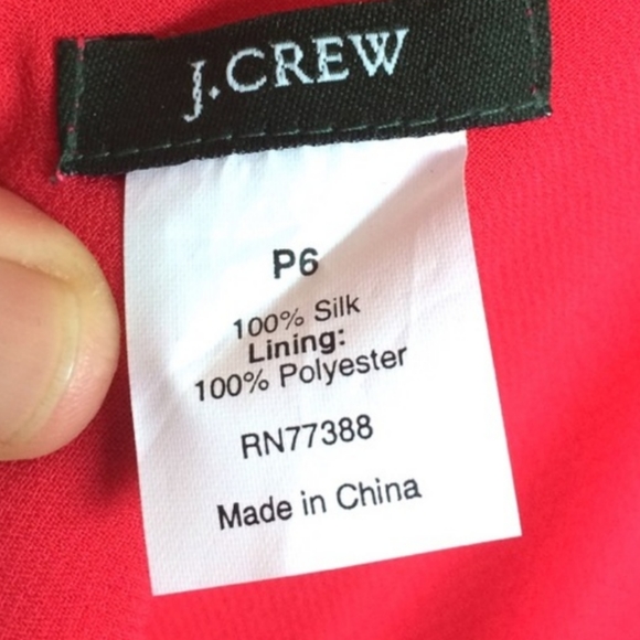 J crew 100% silk pink dress - Picture 3 of 6